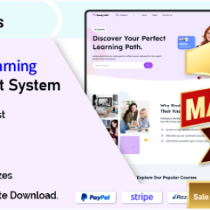 Ready LMS v2.1.0 - Complete Learning Management System Websites, Mobile app with Admin panel